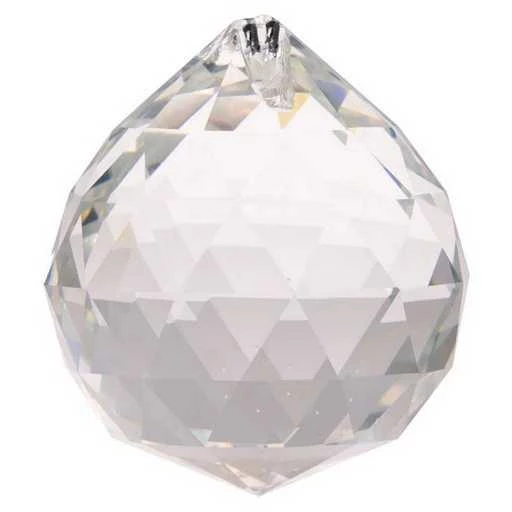 Cristallo Arcobaleno Sfera Qualità Aaa Grand,Maxi -- 5 Cm