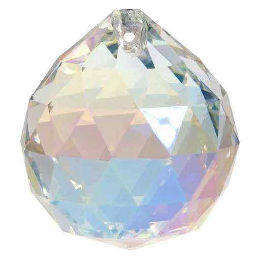 Cristallo Arcobaleno Sfera Qualità Aaa Grande -- 4 Cm /1