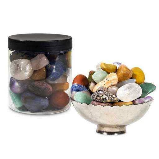 Mix Pietre Burattate Sud Africa L -- ±400g