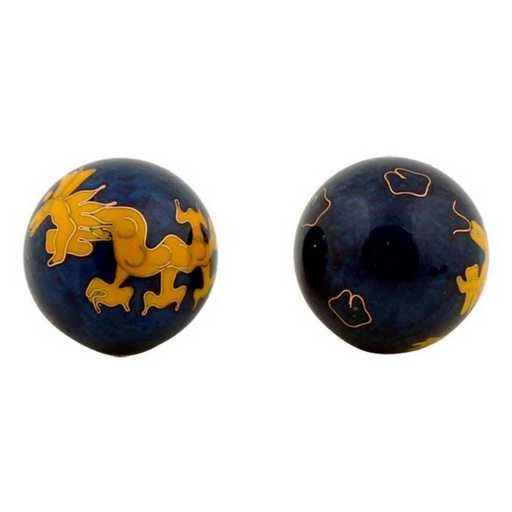 Sfere Qi Gong Drago Giallo -- 4 Cm