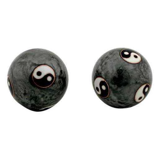 Sfere Qi Gong Yin Yang Tai Chi Grigio -- 4 Cm