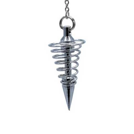 Pendolo In Ottone Cromato -- 12 G; 4 Cm