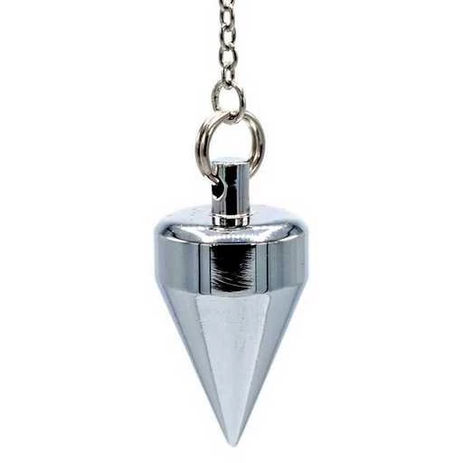 Pendolo In Ottone Cromato -- 18 G; 3 Cm