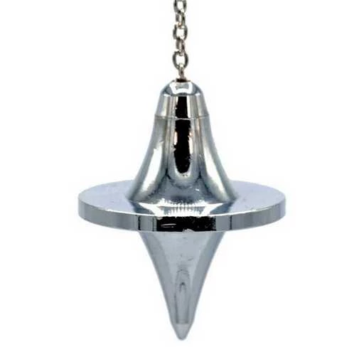 Pendolo In Ottone Cromato -- 26 G; 3,5 Cm