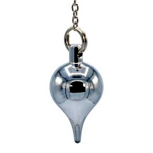 Pendolo In Ottone Cromato -- 27 G; 3 Cm