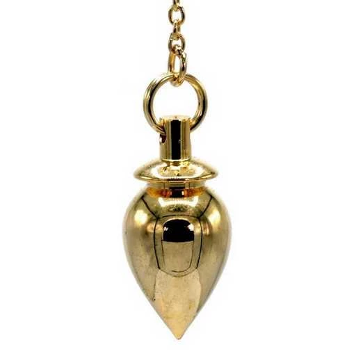 Pendolo In Ottone Dorato -- 20 G; 2,5 Cm