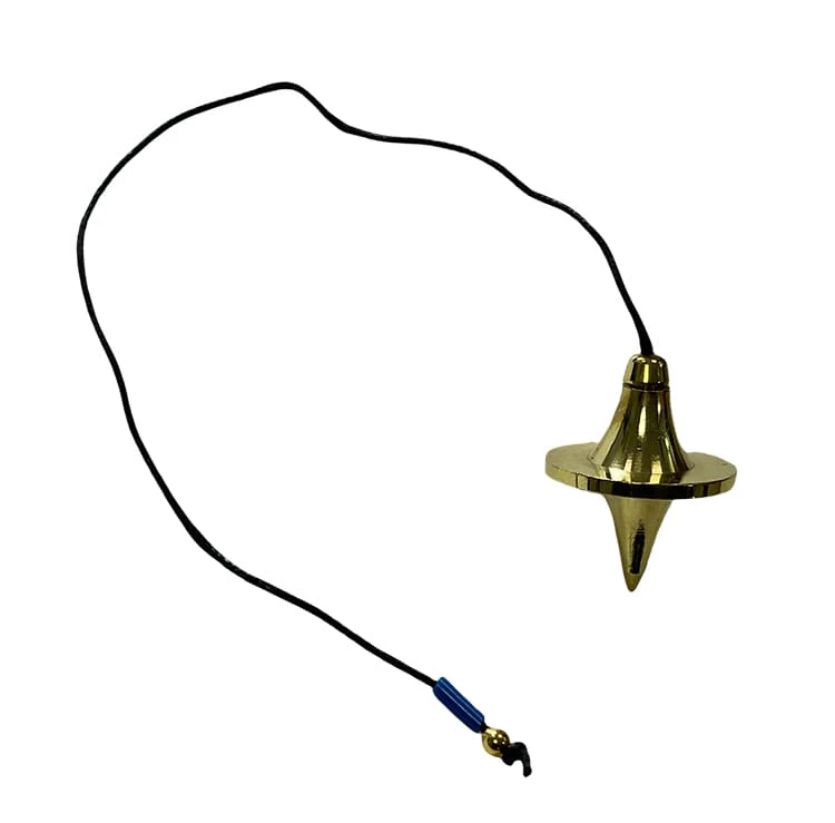 Pendolo In Ottone Dorato -- 26 G; 3,5 Cm