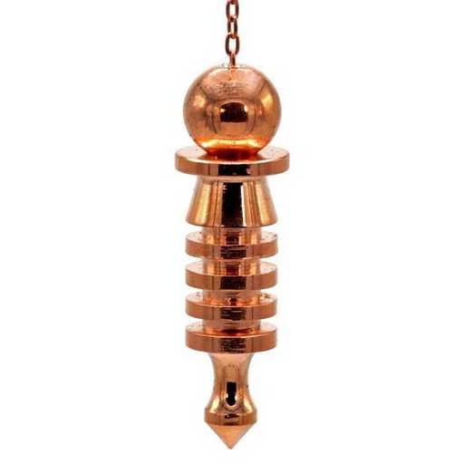 Pendolo In Rame Placcato -- 24 G; 5 Cm