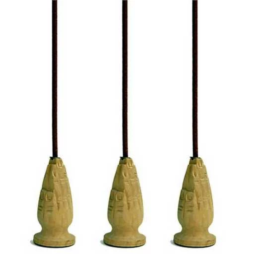 Porta incenso Namaste in legno -- 6.5 cm