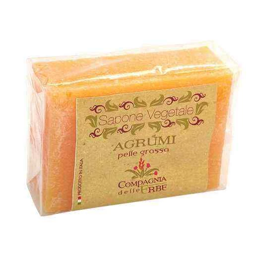 Sapone vegetale agrumi -- 100gr