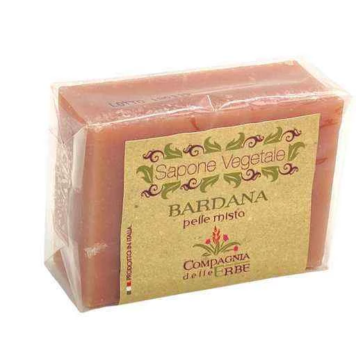 Sapone vegetale bardana --  100GR