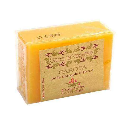 Sapone vegetale carota -- 100GR