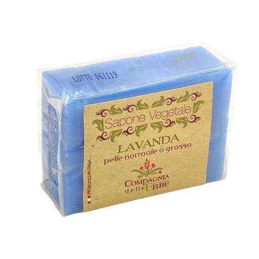 Sapone vegetale lavanda -- 100GR