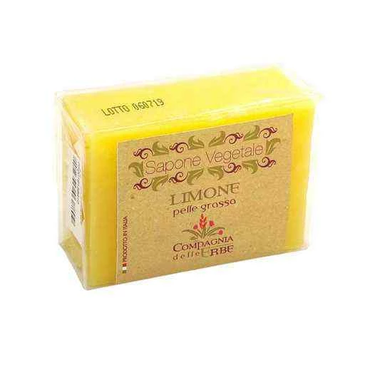 Sapone vegetale limone -- 100GR