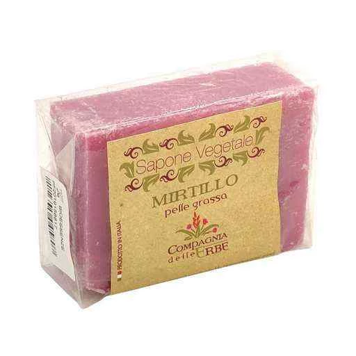 Sapone vegetale mirtillo -- 100GR