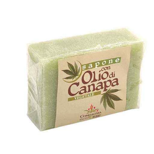 Sapone vegetale olio di canapa -- 100GR