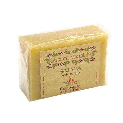 Sapone vegetale salvia -- 100GR