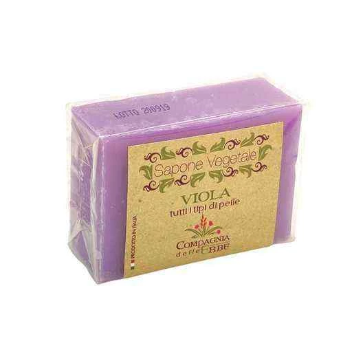 Sapone vegetale viola -- 100GR