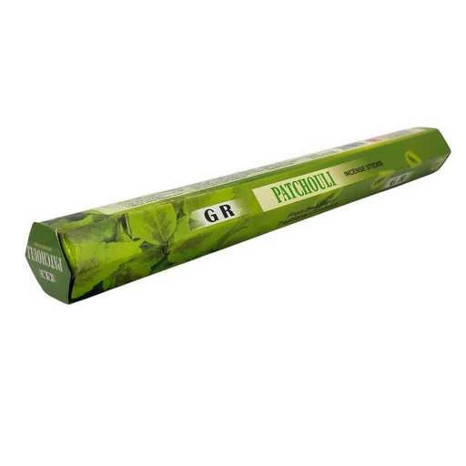 Incenso Patchouli scatola esagonale -- 20 g