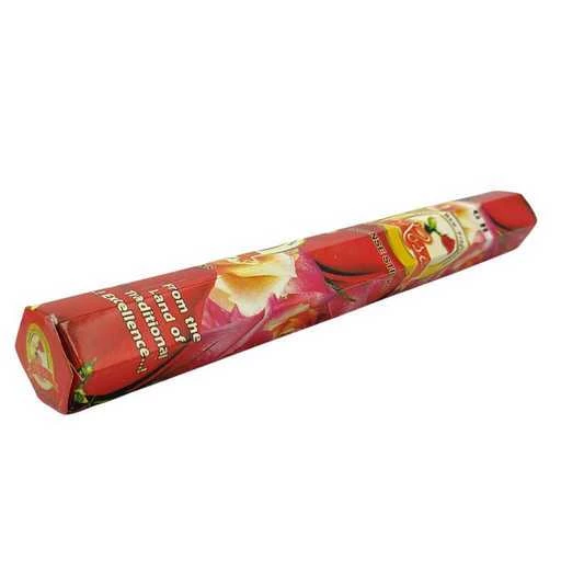 Incenso Rose scatola esagonale -- 20 g
