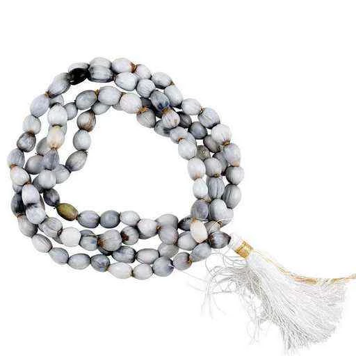 Mala Vaijayanti con 108 grani con fiocco e borsettina -- 1 c