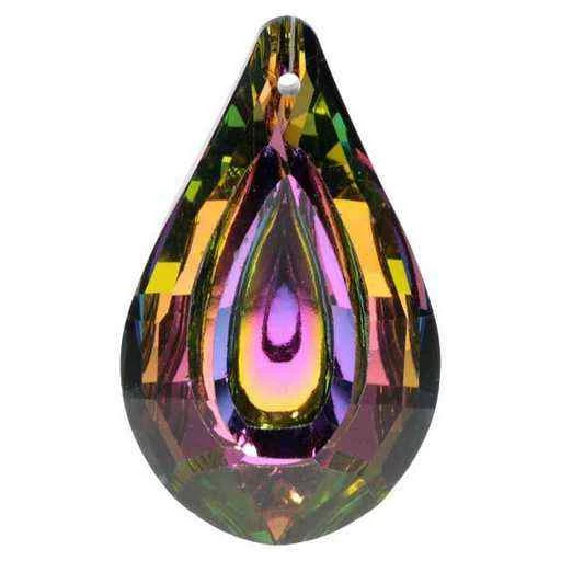 Cristallo Cattura-Sole Bindi perla luminosa -- 3.2x5 cm