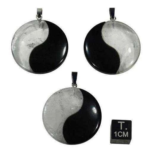 Pendente Yin e Yang -- 3 cm