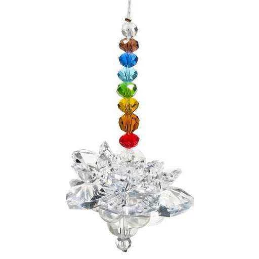 Feng Shui loto di cristallo catena dei Chakra -- 10cm