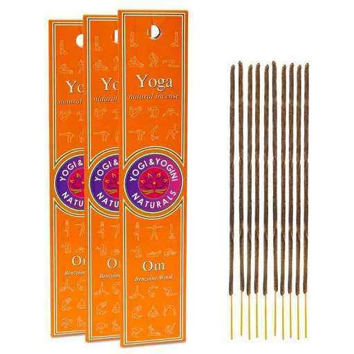 Incenso Yoga OM -- 20 g 3 confezioni