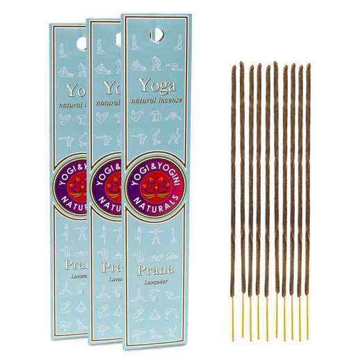 Incenso Yoga Prana -- 20 g 3 confezioni