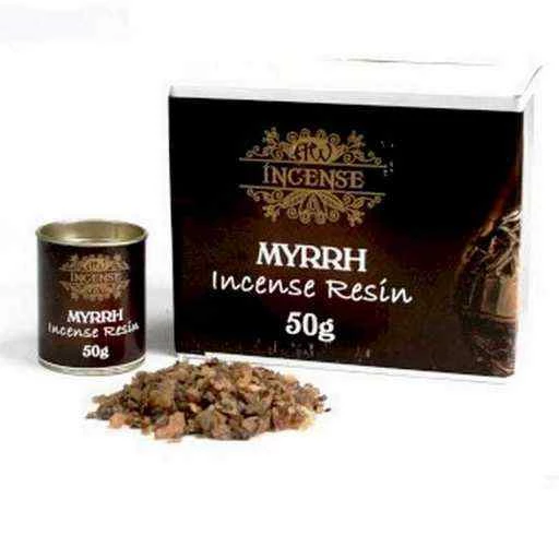 Incenso In Resina Mirra black box -- 50 G