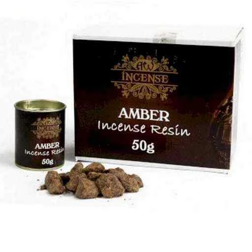 Incenso In Resina Ambra black box -- 50 G