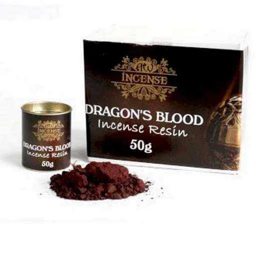 Incenso In Resina Sangue di Drago black box -- 50 G