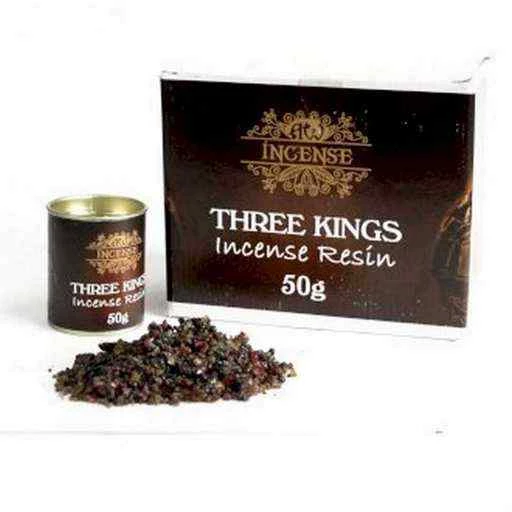 Incenso In Resina Three Kings black box -- 50 G