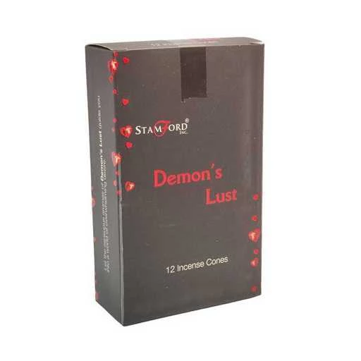 Coni di incenso Stamford Black -- Demon's Lust -- 12 coni