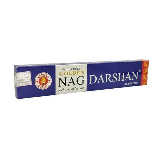 Incenso Vijayshree Golden Nag Darshan -- 1 confezione da 15 g