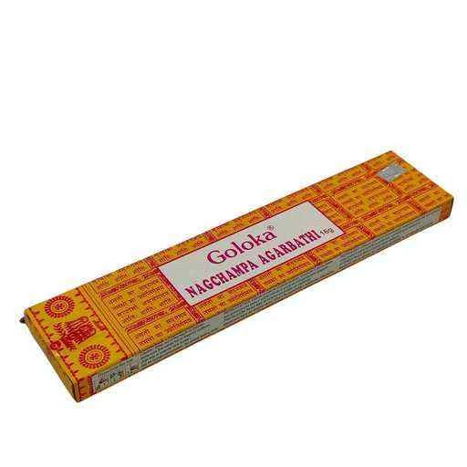 Incenso Goloka Nag Champa Giallo -- Confezione da 15gr