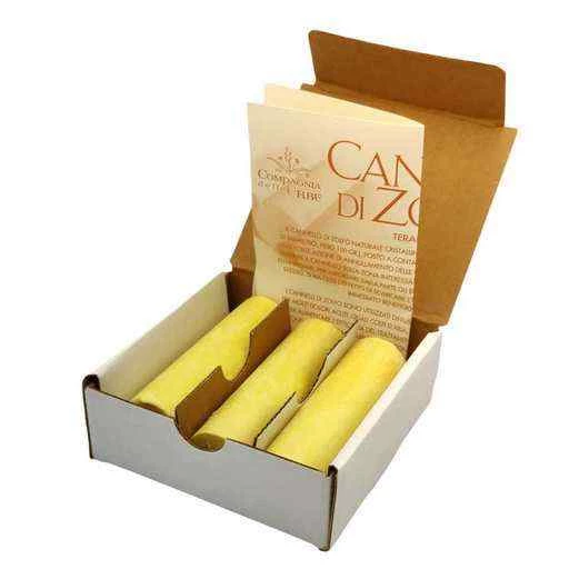 Cannelli di zolfo terapeutici -- Confezione 3 pz.