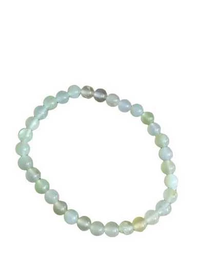 Bracciale Giada Verde perline 6mm