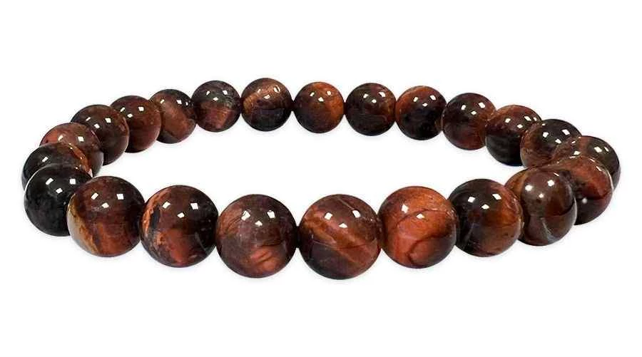 Bracciale Occhio di Toro perle A 8mm