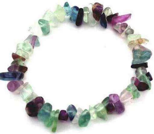 Braccialetto Barocco Fluorite multicolor