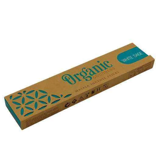 Incenso Masala Organic Salvia Bianca -- confezione da 15gr