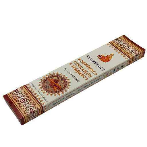 Incenso Ayurvedic Masala Cinnamon Premium -- 15 G