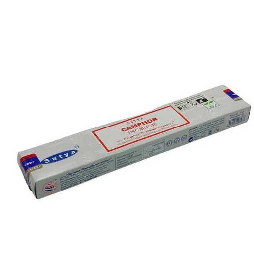 Incenso Satya Agarbatti Camphor -- Confezione 15 g