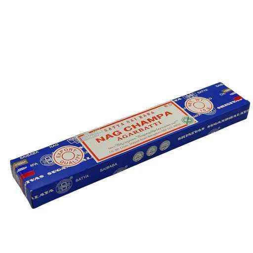 Incenso Satya Nag Champa Sai Baba -- Confezione 15 g