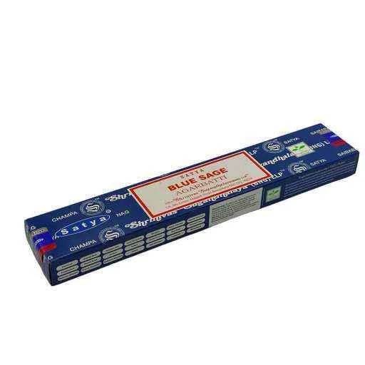 Incenso Satya Agarbatti Blue Sage -- Confezione 15 g