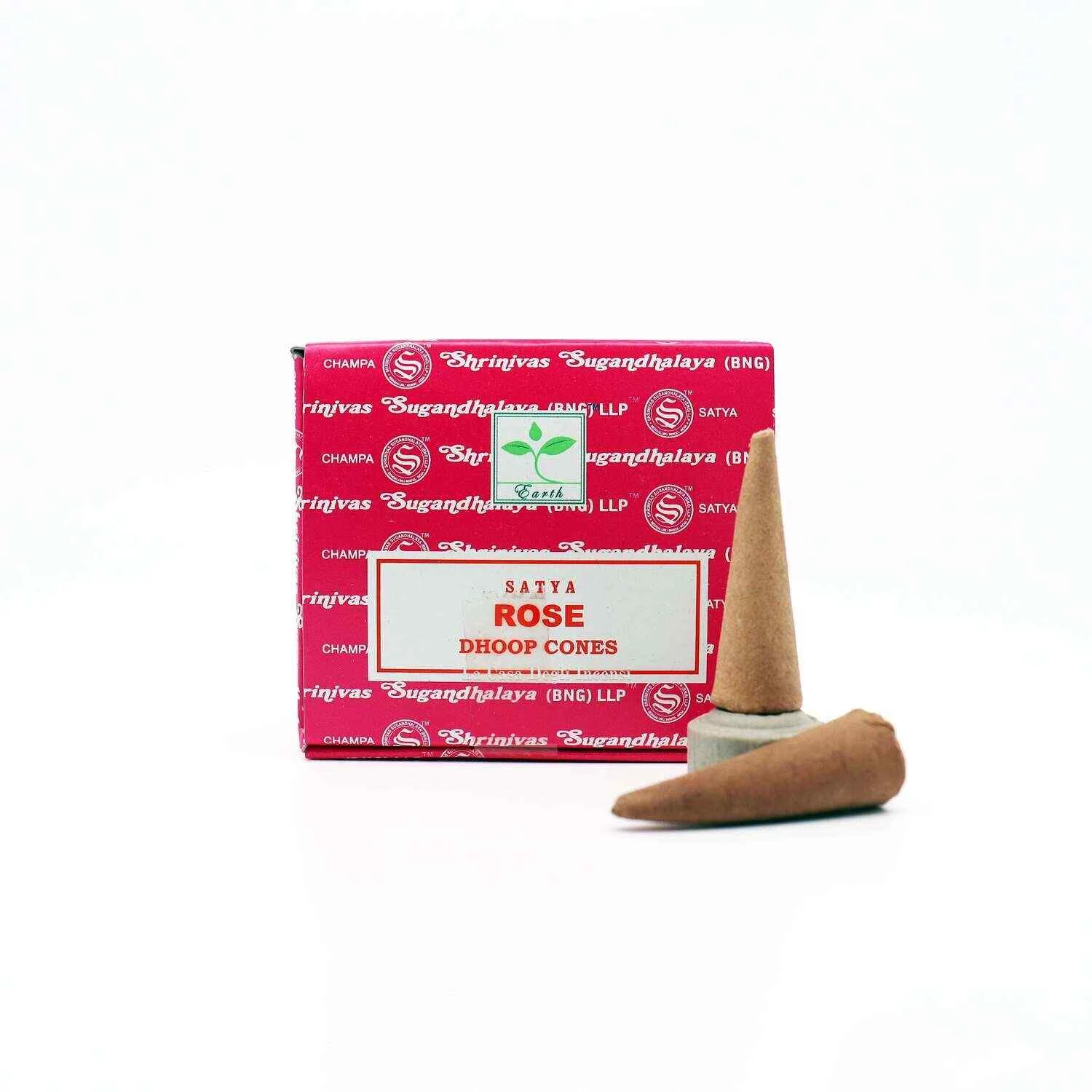 Coni di incenso Satya Rose