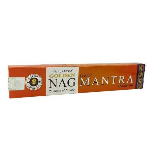Incenso Vijayshree Golden Nag Mantra -- 1 confezione da 15 g