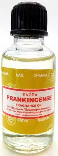 Olio Satya per bruciatore Frankincense -- 30ml