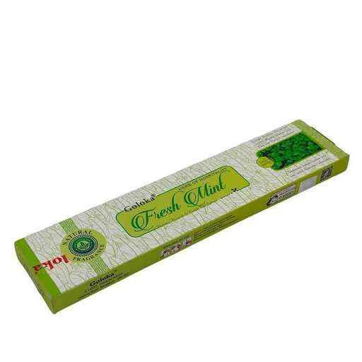 Incenso Goloka Natural Fresh Mint -- Confezione da 15gr